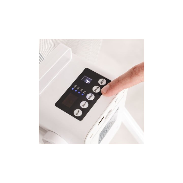 Taurus BOREAL 16 CR GO - Ventilateur sur pied blanc 4 en 1