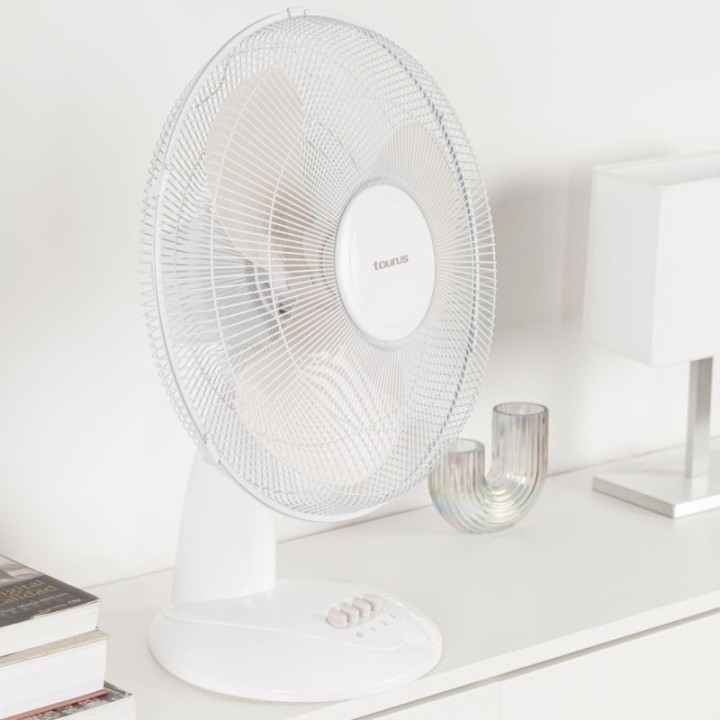 Taurus GRECO 16 PURE - Ventilateur de table blanc diam. 40 cm