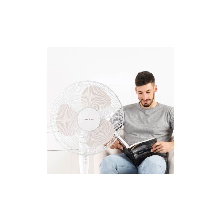 Taurus GRECO 16 CR PURE - Ventilateur sur pied blanc diam. 40 cm