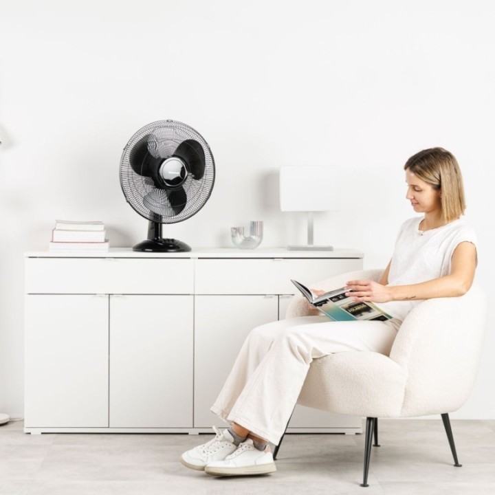 Taurus GRECO 16 ELEGANCE - Ventilateur de table noir diam. 40 cm