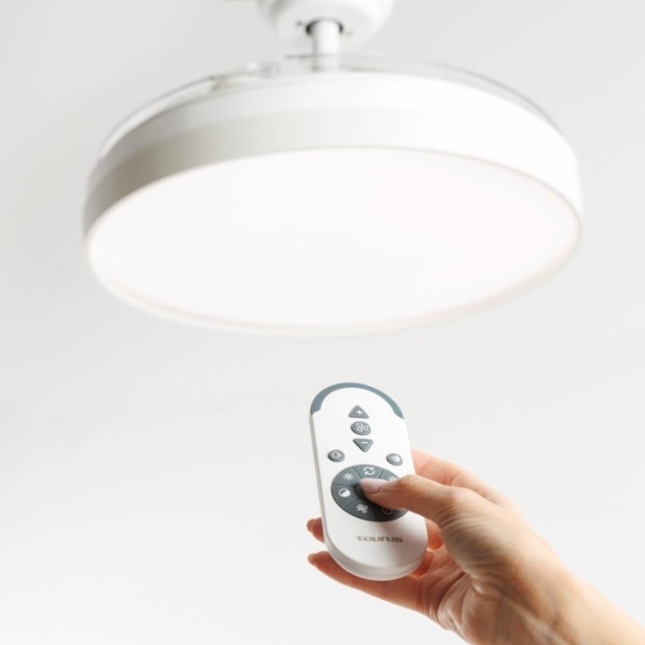 Taurus POLAR HIDE & GO - Ventilateur de plafond blanc