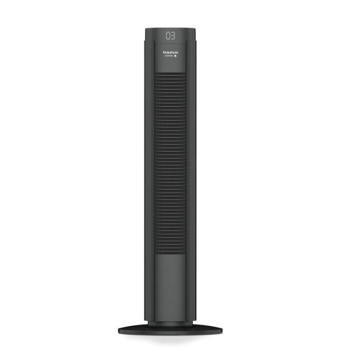 Taurus NEW BABEL DIGITAL - Ventilateur colonne digital noir 50 W