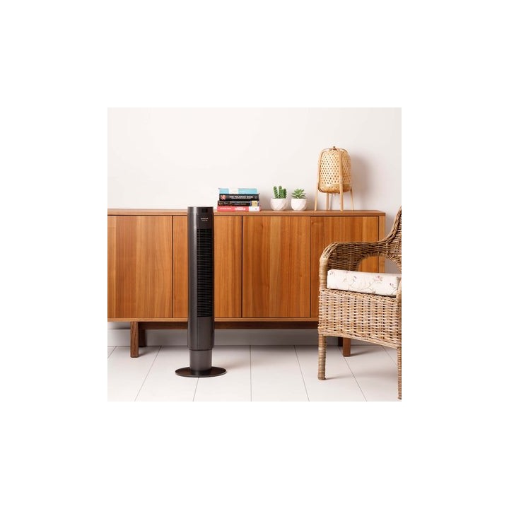 Taurus BABEL II RCH - Ventilateur colonne noir avec télécommande 50 W