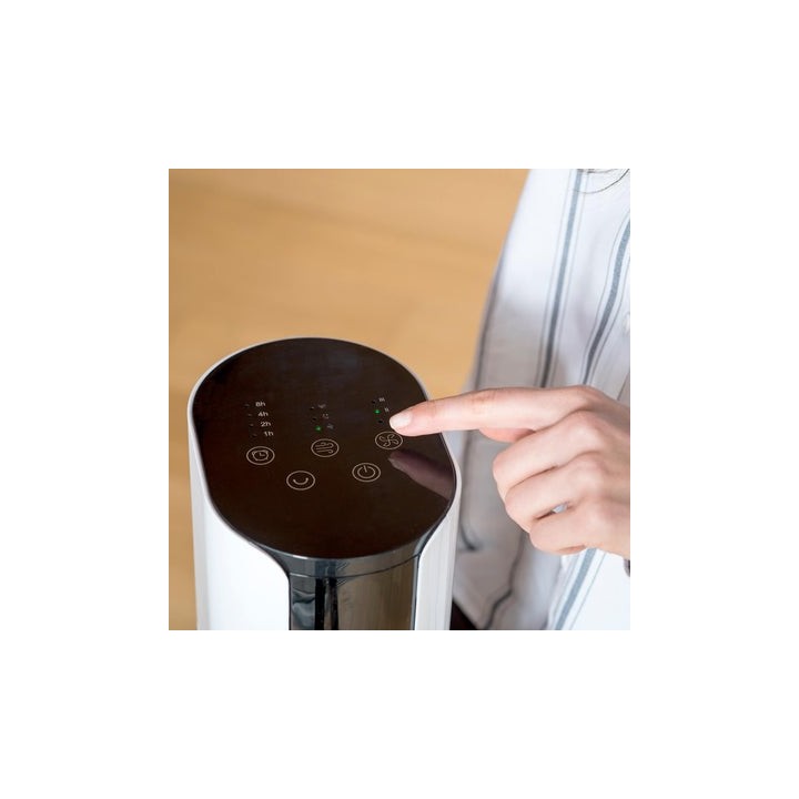 Taurus BABEL INFINITE - Ventilateur colonne blanc et noir H. 110 cm