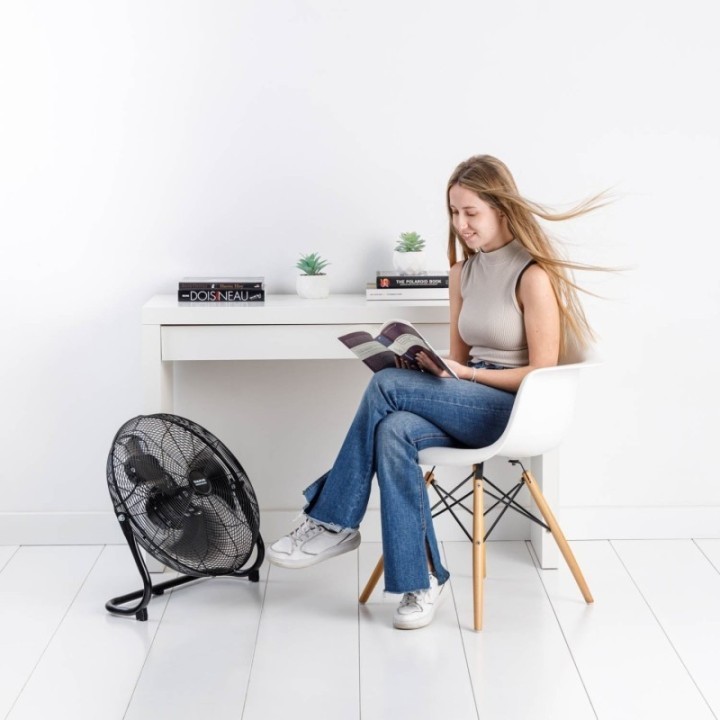 Taurus SIROCCO BLACK 18 - Brasseur d'air noir diam. 45 cm