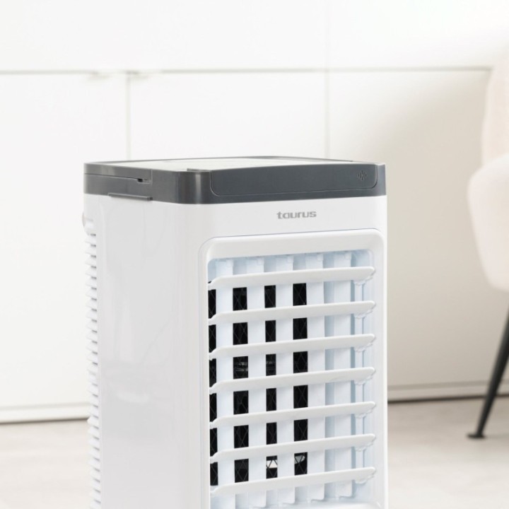 Taurus SNOWFIELD 5 - Rafraîchisseur d'air blanc 60 W avec télécommande