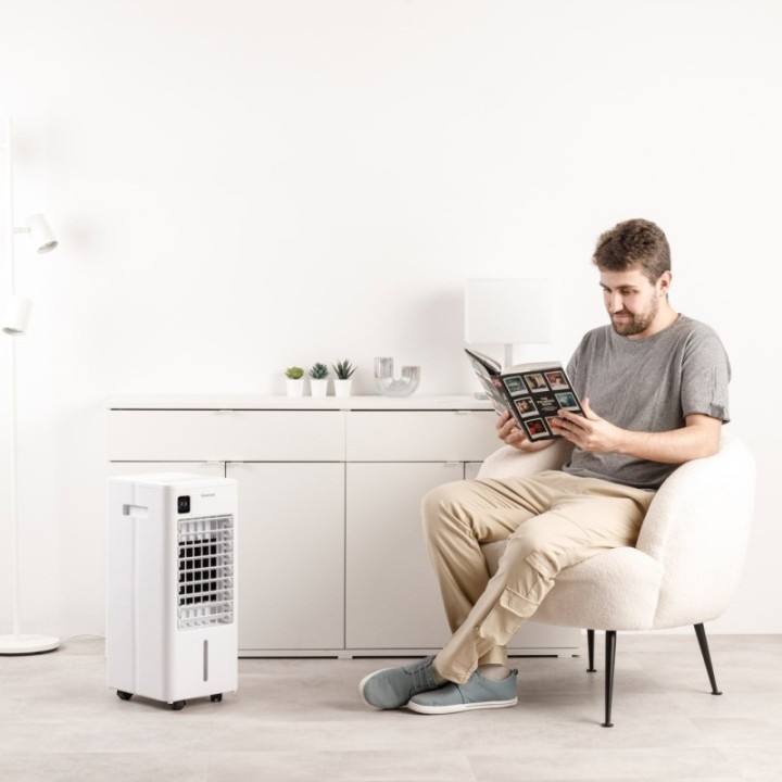 Taurus R 950 - Rafraîchisseur d'air blanc avec télécommande