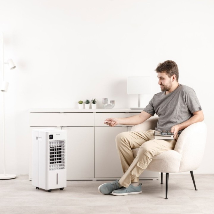 Taurus R 950 - Rafraîchisseur d'air blanc avec télécommande