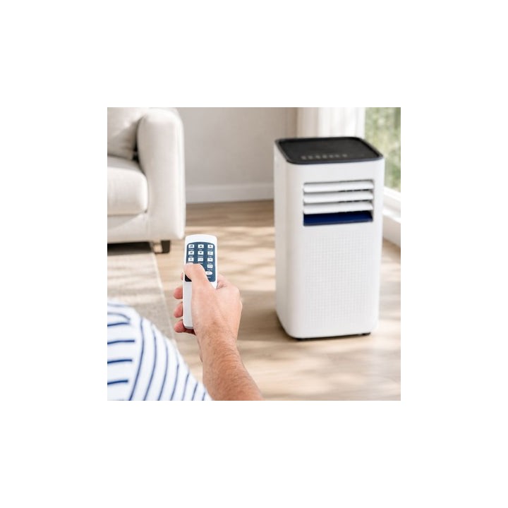 Taurus AC 7000 C - Climatiseur mobile blanc & bleu 2 100 W