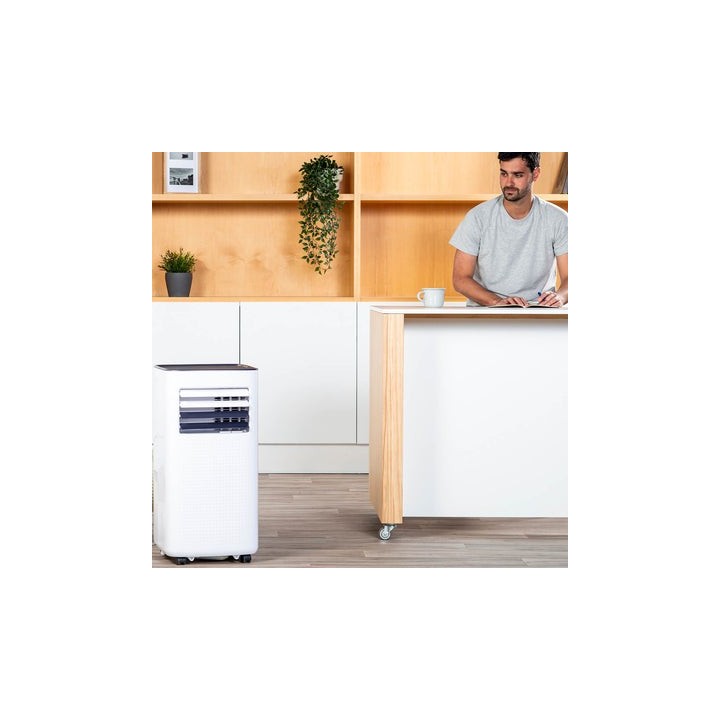 Taurus AC 9000 C - Climatiseur mobile blanc & bleu 2 600 W