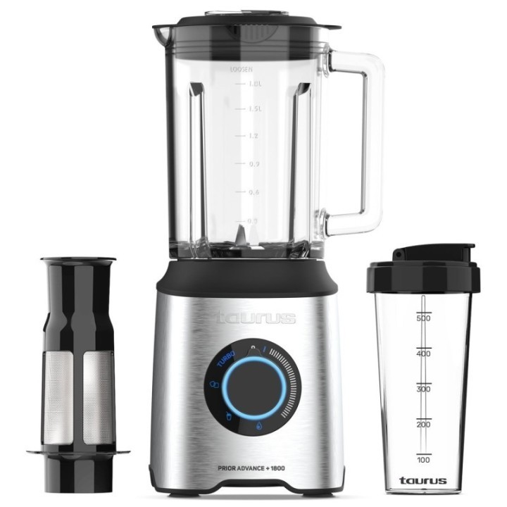 Taurus Blender en verre 1 800 W - 2 l - Prior Advance + 1800