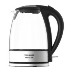 Taurus Bouilloire en verre 2200 W - 1,7 l - Aroa Glass