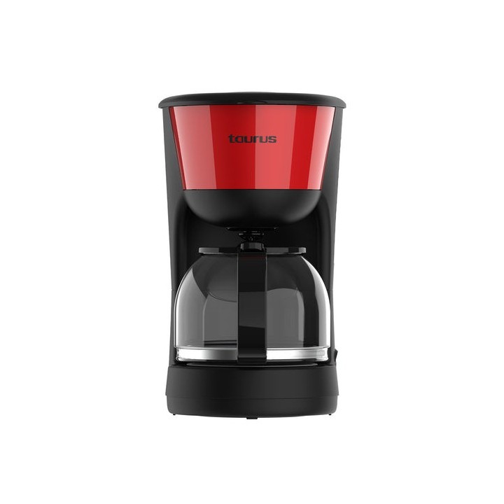 Taurus Cafetière 1000 W - 12 tasses - Verona Vintage Red