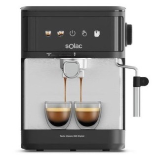 Solac Machine à expresso 20 bars - Taste Classic D20 Inox - CE4421