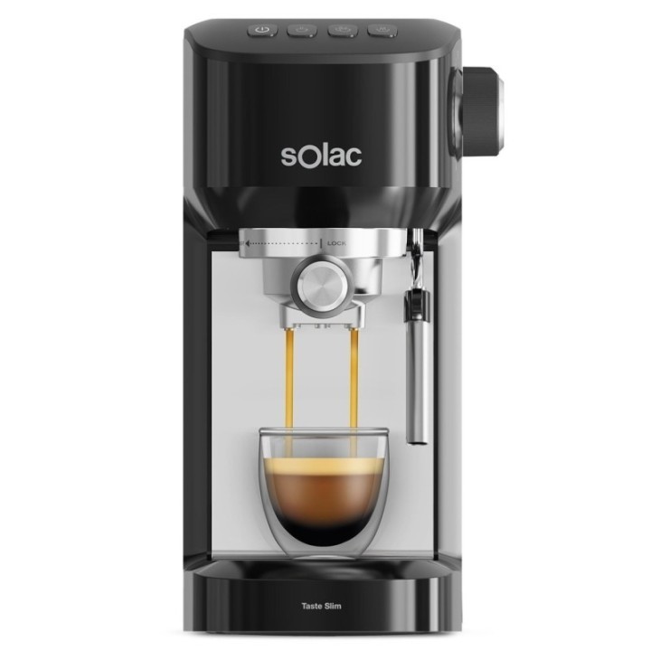 Solac Machine à expresso - 20 bar - Taste Slim - CE4511