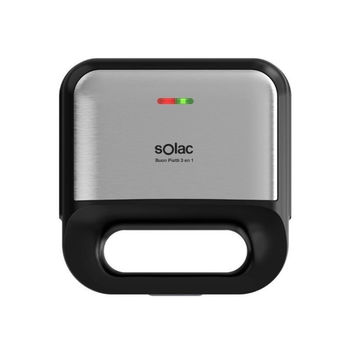 Solac Appareil à sandwich 3 en 1 - 750 W - Buon Piatti 3 in 1 - SD5060