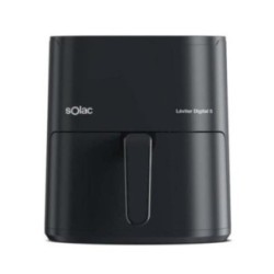 Solac Friteuse à air sans huile 1 400 W - Leviter Gourmet G55 - FA1401