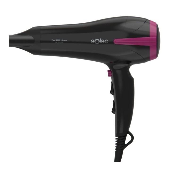 Solac Sèche-cheveux 2 200 W - Fast 2200 Légere - SH7091