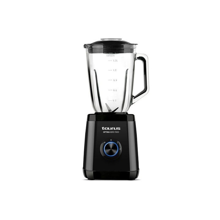 Blender Taurus Optima Nero 1500 - 1500 W, bol verre 1,5 L