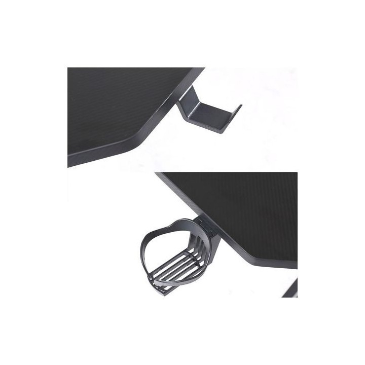 Bureau gaming AMSTRAD AMS DESK120 2Z noir