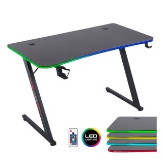 Bureau gaming AMSTRAD AMS DESK120Z LED AURA