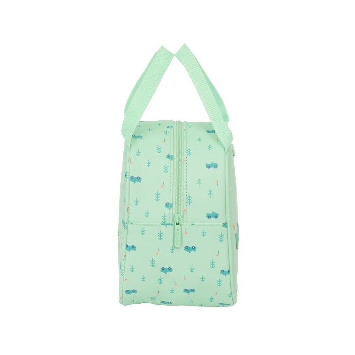 Sac glacière goûter Safta Voitures Vert 19 x 22 x 14 cm