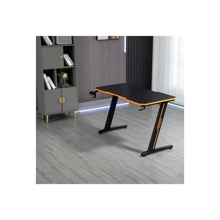 Bureau gaming AMSTRAD AMS DESK120Z ORANGE