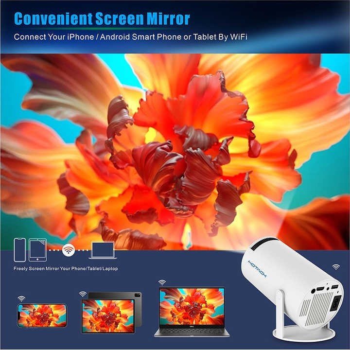 Vidéo projecteur portable 4K