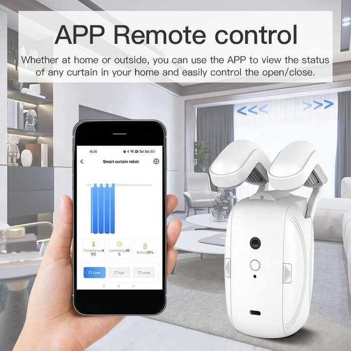 Ouvre Rideau Intelligent WiFi 3 en 1 RSH