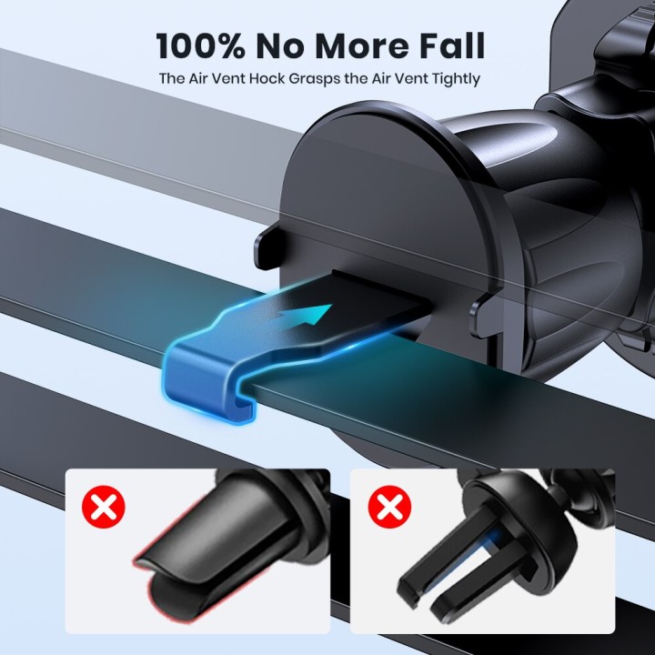 TOPK magnetic car phone holder 360 degrees