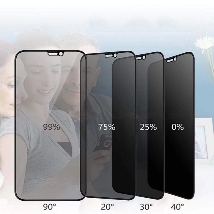 iPhone privacy tempered glass