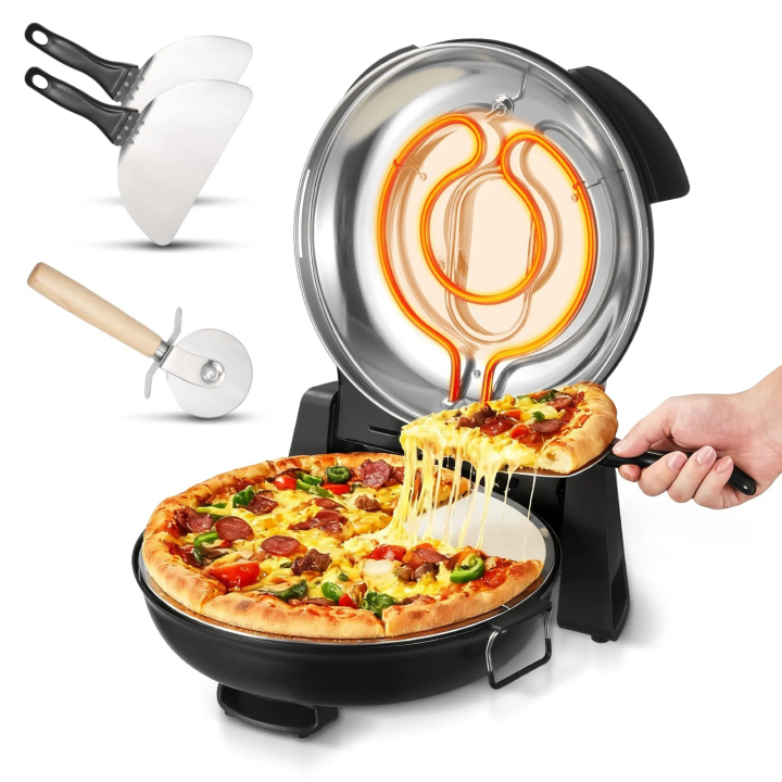 VEVOR 1200 W pizza oven - black