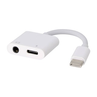 Adaptateur USB-C / USB-C et Jack EDENWOOD Blanc
