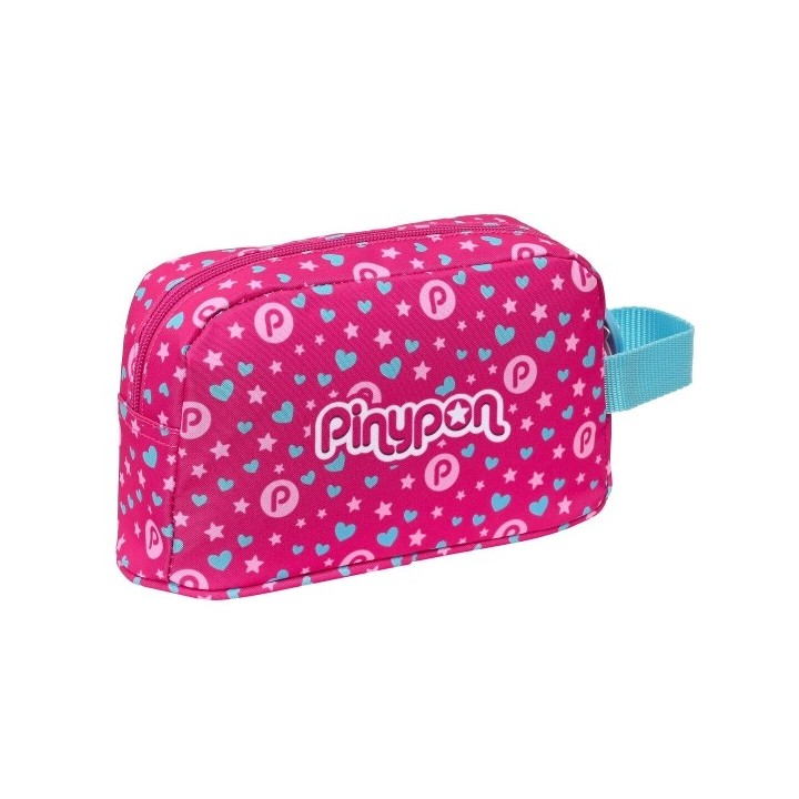 Porte petit déjeuner Thermique Pinypon Bleu Rose 21,5 x 12 x 6,5 cm