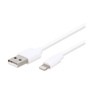 Câble Lightning / USB HIGH ONE 1M Blanc