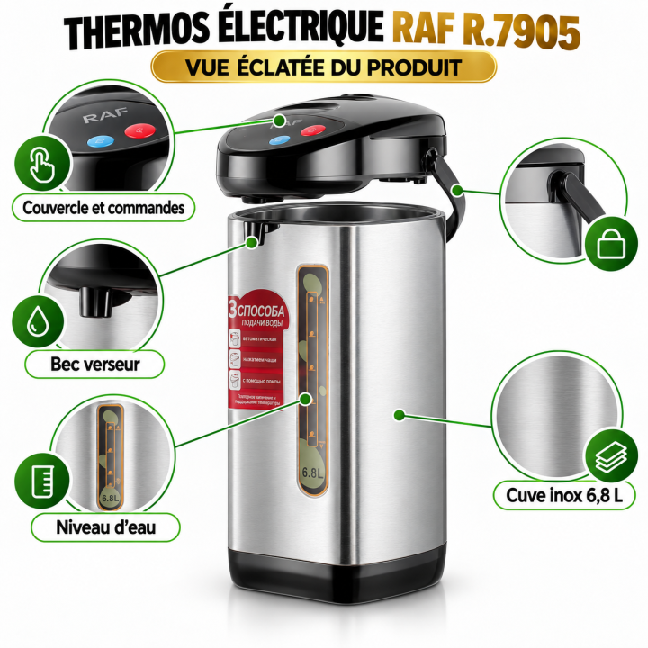 Vue eclatee du produit CSALI004