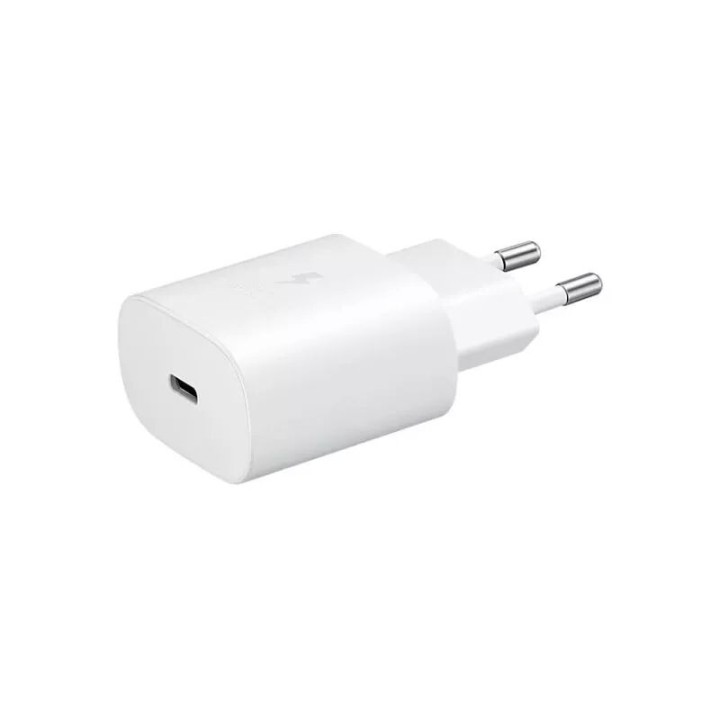 Adaptateur secteur Usb-C ORIGINAL Samsung 25W EP-TA800NWEGEU / EP-TA800EWE blanc