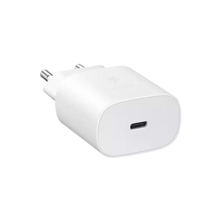 Adaptateur secteur Usb-C ORIGINAL Samsung 25W EP-TA800NWEGEU / EP-TA800EWE blanc