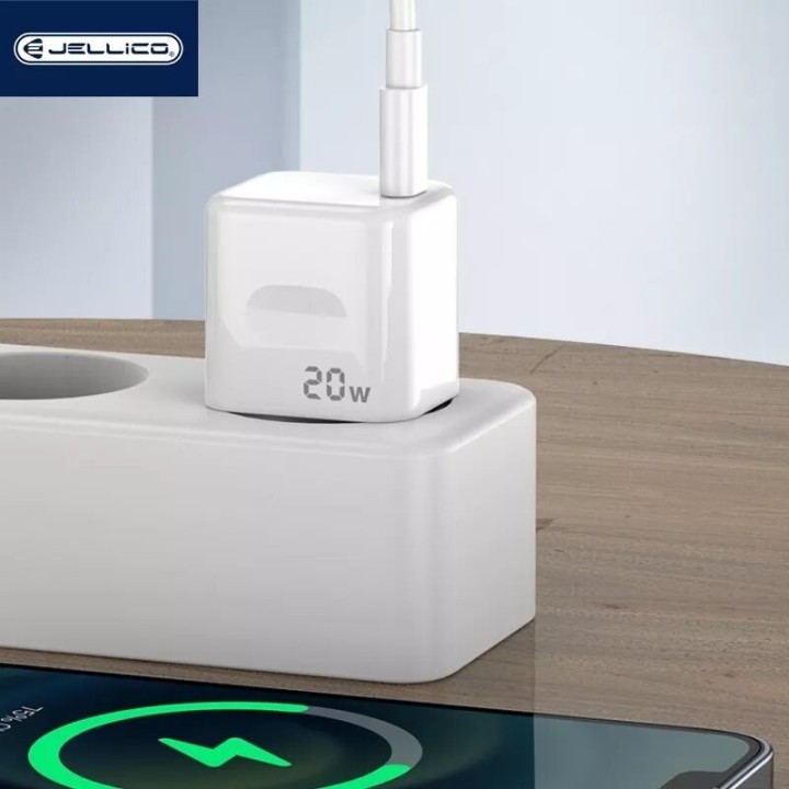 Adaptateur secteur Usb-C (20W) JELLICO C86 blanc