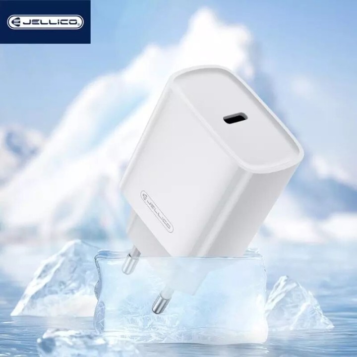 Adaptateur secteur Usb-C (30W) JELLICO EU53 blanc