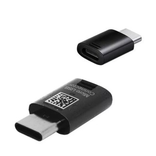 Adaptateur Usb-C/Type C vers Micro-Usb ORIGINAL Samsung S10 GH96-12330A (Vrac) noir