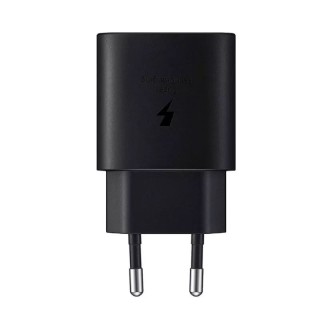 Adaptateur secteur Usb-C ORIGINAL Samsung 25W/2A EP-TA800EBE (Vrac) noir