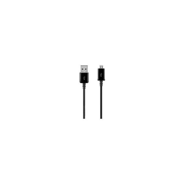 Cable Micro Usb ORIGINAL 1,5 métres Samsung i9505 Galaxy S4 ECB-DU4EBE (Vrac) noir