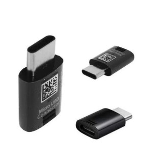 Adaptateur Usb-C/Type C vers Micro Usb ORIGINAL Samsung G950 Galaxy S8 GH98-41290A (Vrac) noir