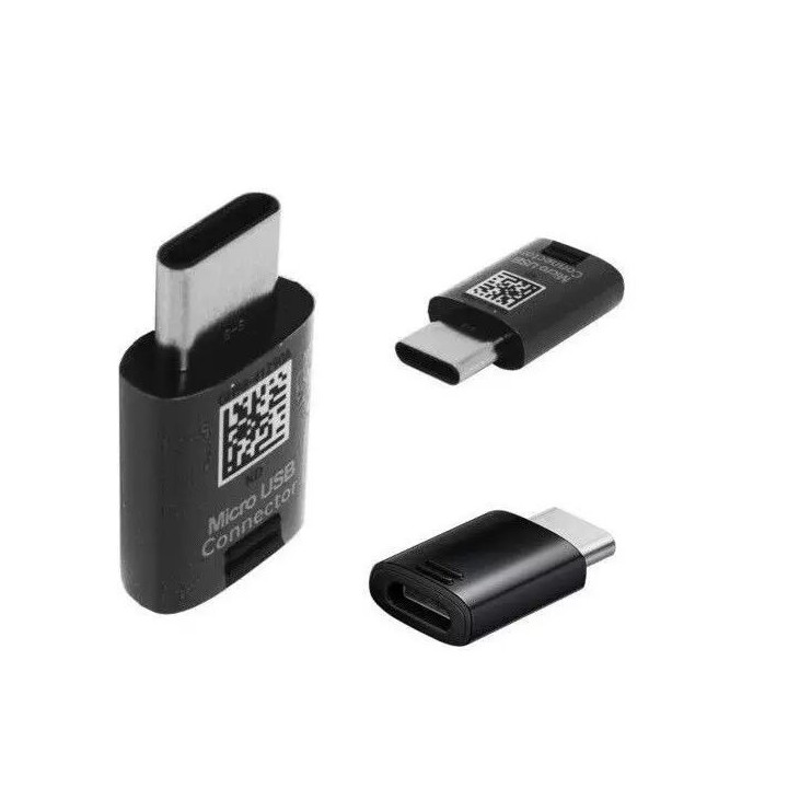 Adaptateur Usb-C/Type C vers Micro Usb ORIGINAL Samsung G950 Galaxy S8 GH98-41290A (Vrac) noir