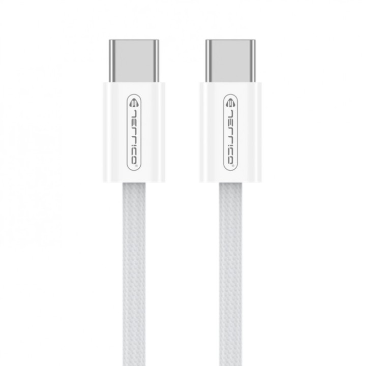 Adaptateur secteur Usb-C avec cable Usb-C/Type C vers Usb-C/Type C (30W) JELLICO EU53 Blanc