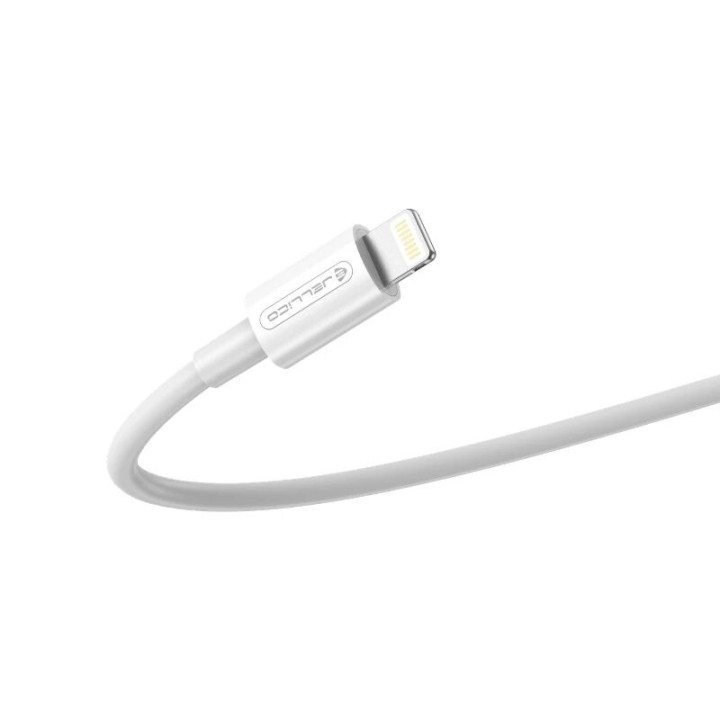 Cable Usb vers Lightning (3.1 A) 1 mètre JELLICO B1 blanc