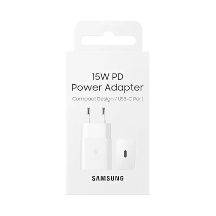 Adaptateur secteur Usb-C ORIGINAL Samsung 25W/2A EP-TA800EWE (Vrac) blanc