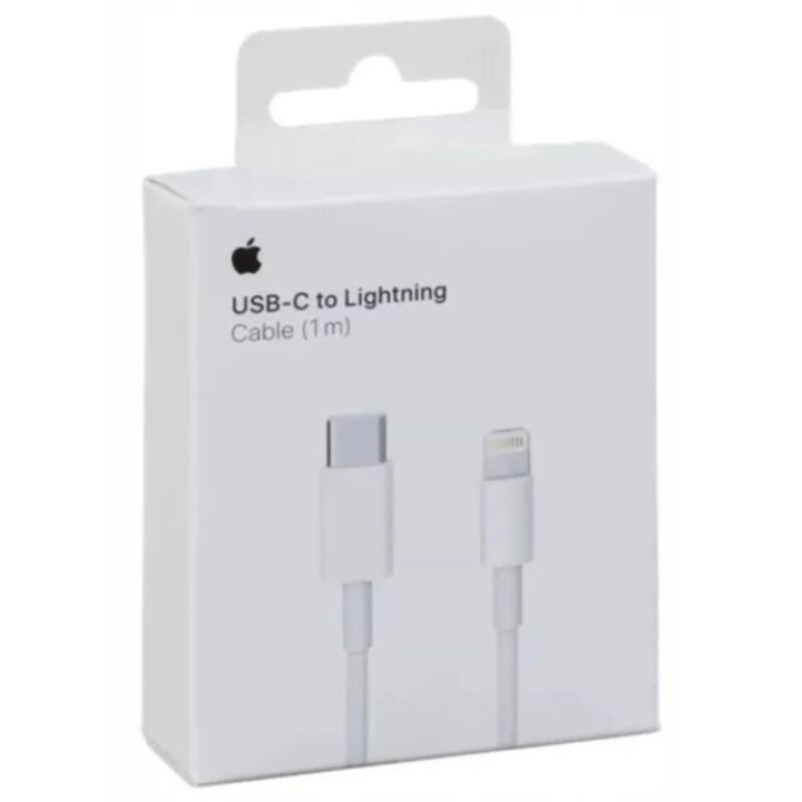 Cable Usb-C ORIGINAL Lightning 2 métres Apple iPhone MKQ42AM/A blanc