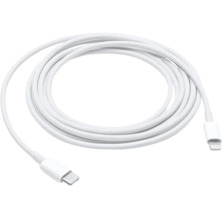 Cable Usb-C vers Lightning ORIGINAL Apple iPhone 1 métre MX0K2ZM/A blanc